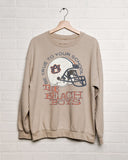 The Beach Boys Auburn Tigers True To Your School Sand Thrifted Sweatshirt - shoplivylu