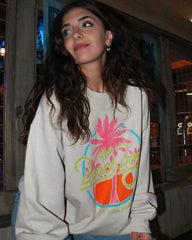 The Beach Boys Fun Fun Sand Thrifted Sweatshirt - shoplivylu