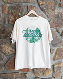 The Beach Boys Palm Circle Off White Thrifted Tee - shoplivylu
