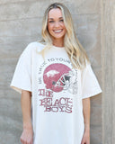 The Beach Boys Razorbacks True To Your School Off White Thrifted Tee - shoplivylu