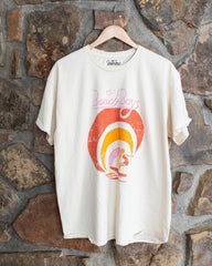 The Beach Boys Surfer Girl Off White Thrifted Tee - shoplivylu