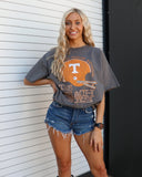 The Beach Boys Tennessee True To Your School Charcoal Thrifted Tee - shoplivylu