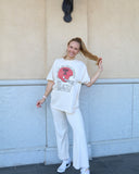 The Beach Boys Texas Tech True To Your School Off White Thrifted Tee - shoplivylu
