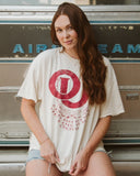 Willie Nelson OU Mama's Off White Thrifted Tee - shoplivylu