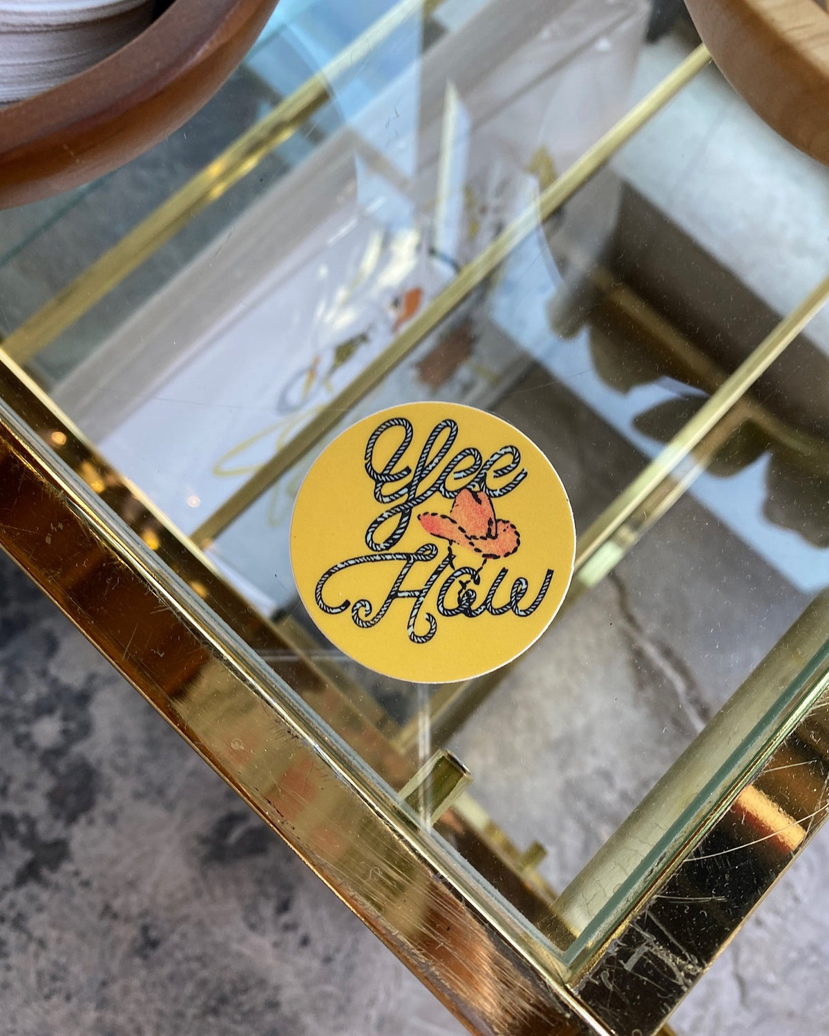 Yee Haw Sticker - shoplivylu